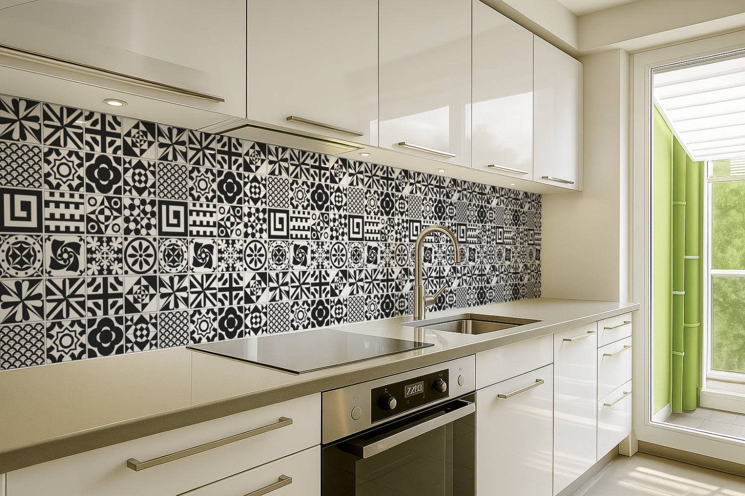 Küchenrückwand Patchwork