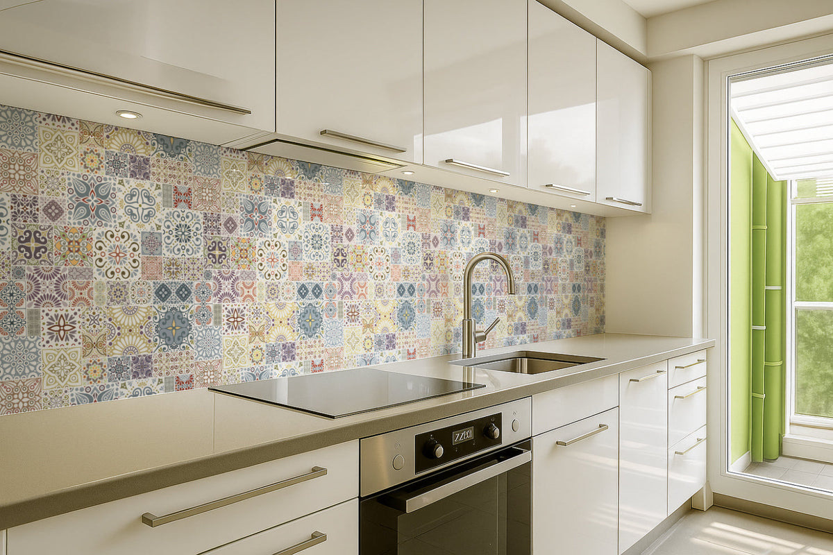 Küchenrückwand Patchwork