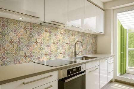 Küchenrückwand Patchwork