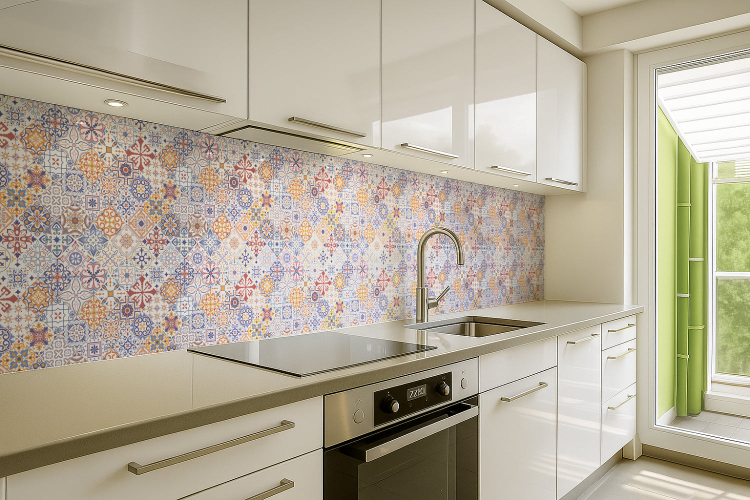 Küchenrückwand Patchwork