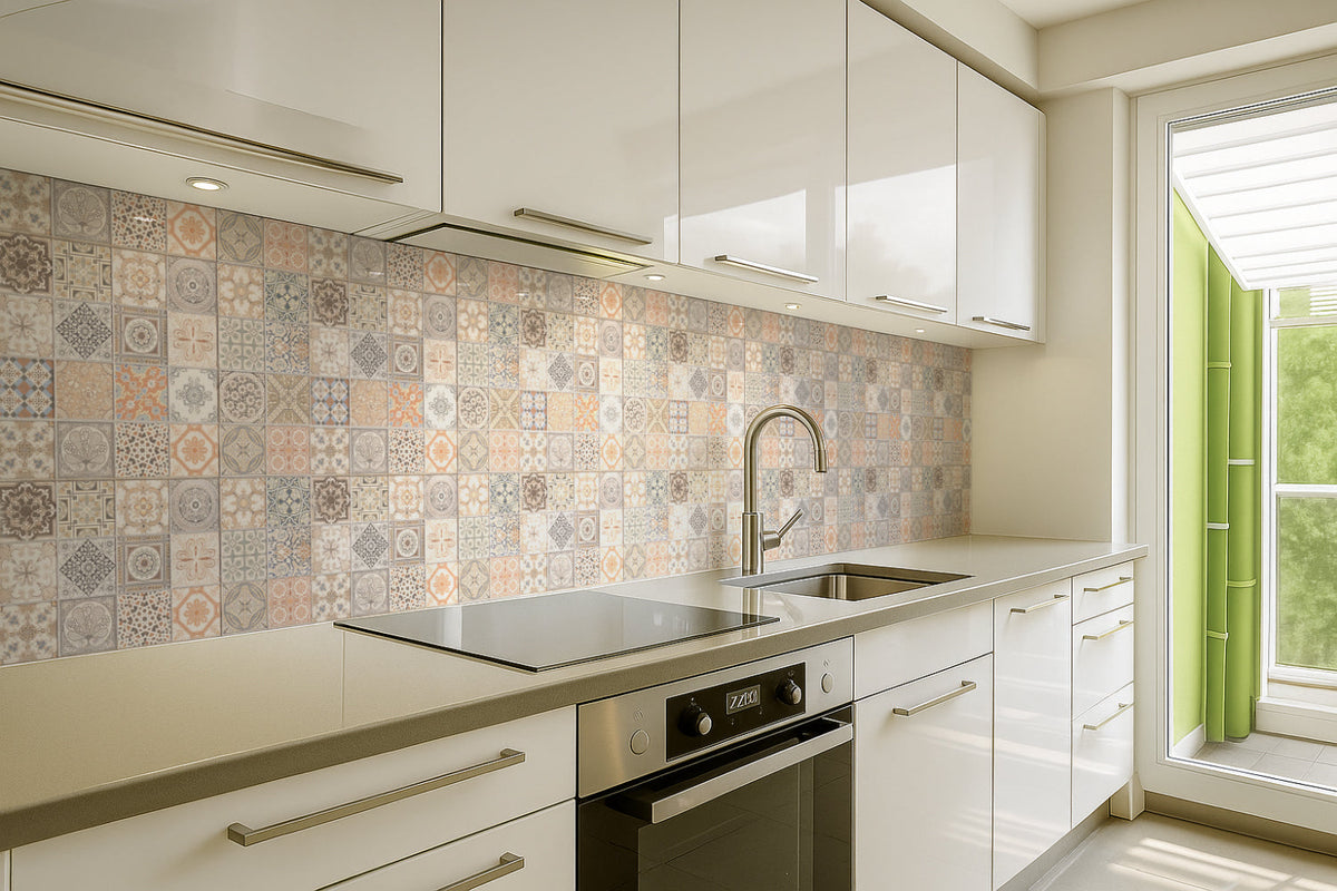 Küchenrückwand Patchwork