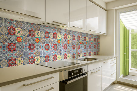 Küchenrückwand Patchwork