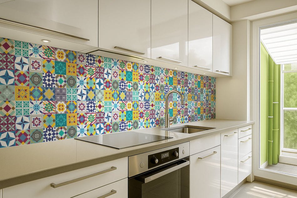 Küchenrückwand Patchwork