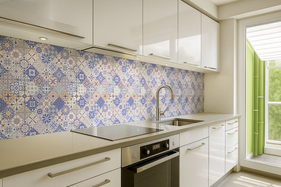 Küchenrückwand Patchwork