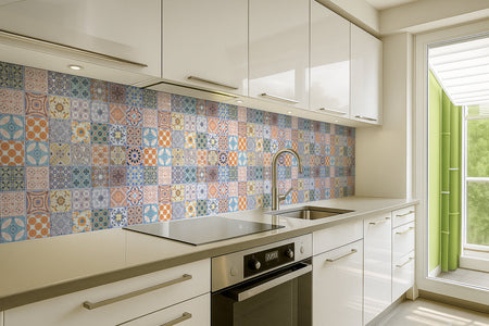 Küchenrückwand Patchwork