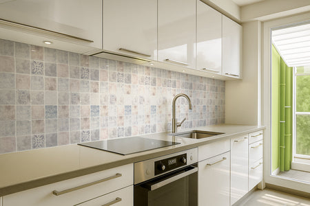 Küchenrückwand Patchwork