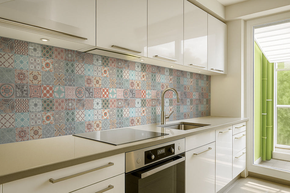 Küchenrückwand Patchwork