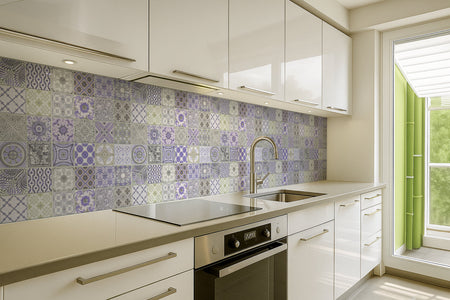 Küchenrückwand Patchwork