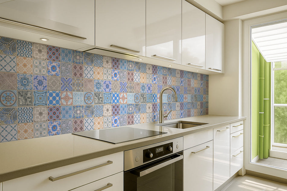 Küchenrückwand Patchwork