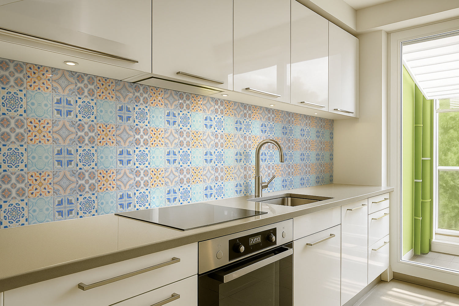 Küchenrückwand Patchwork