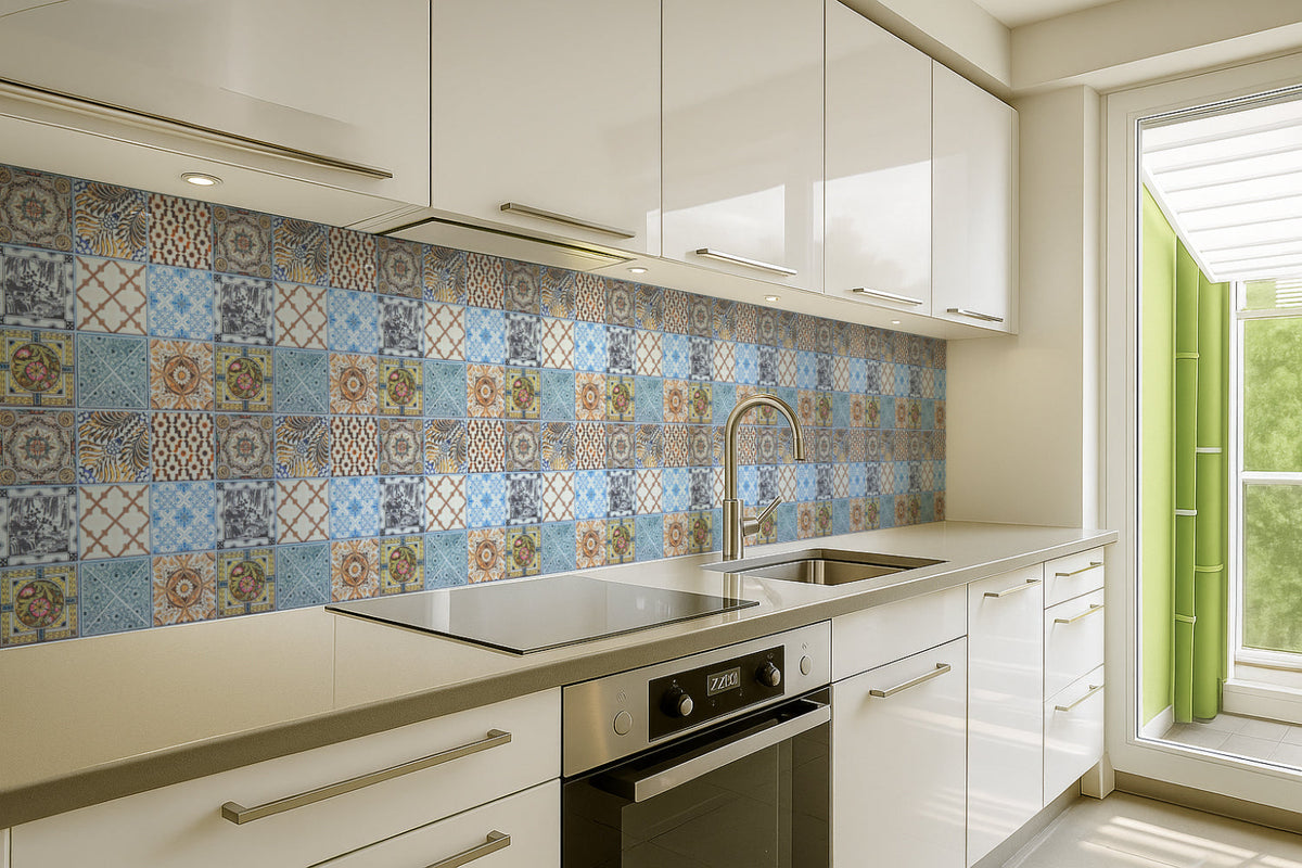 Küchenrückwand Patchwork