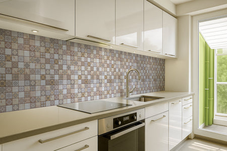 Küchenrückwand Patchwork