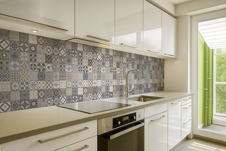 Küchenrückwand Patchwork