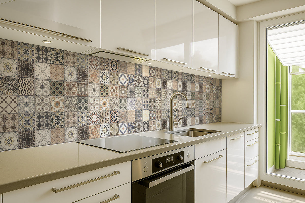 Küchenrückwand Patchwork