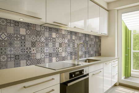 Küchenrückwand Patchwork