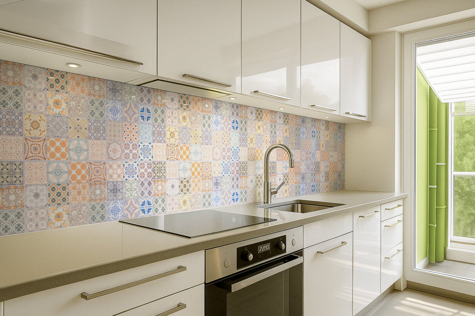 Küchenrückwand Patchwork