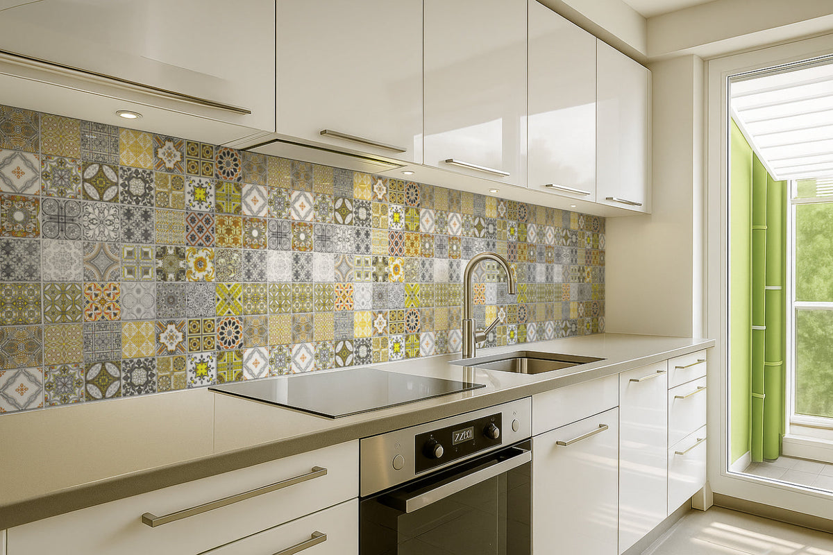 Küchenrückwand Patchwork