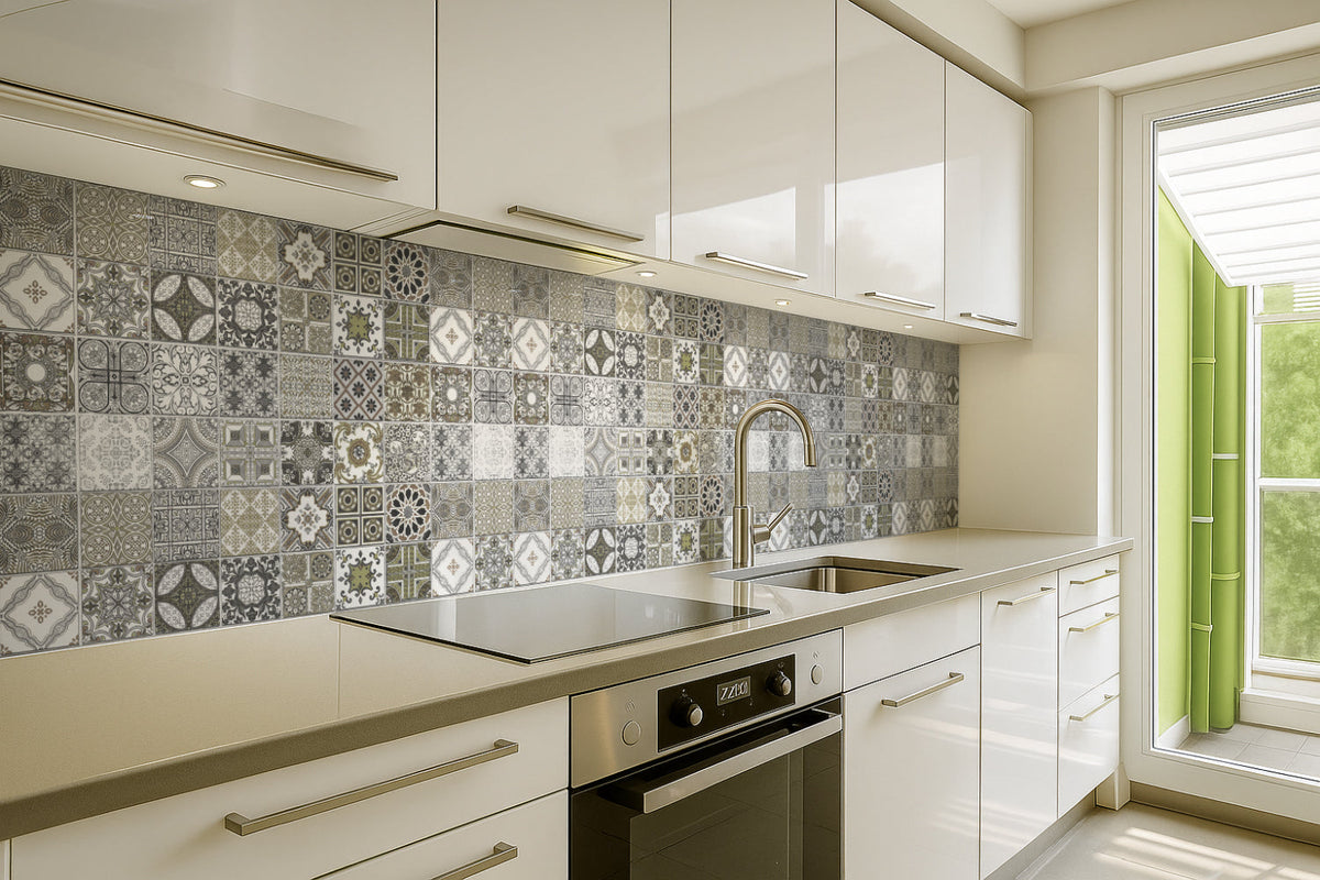 Küchenrückwand Patchwork