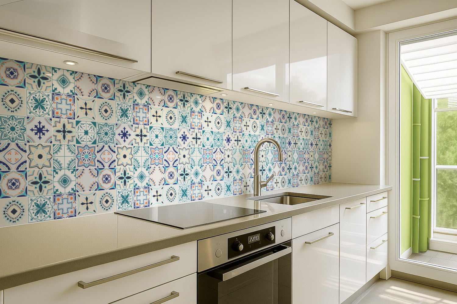 Küchenrückwand Patchwork