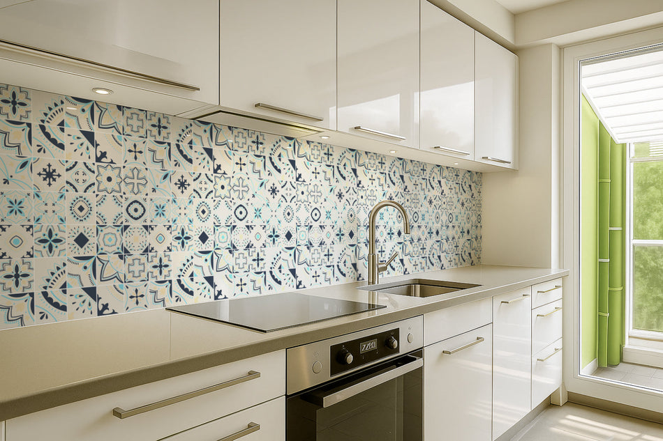 Küchenrückwand Patchwork