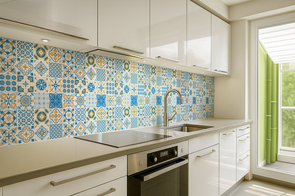 Küchenrückwand Patchwork