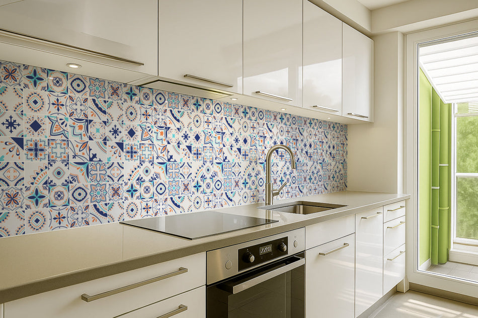 Küchenrückwand Patchwork