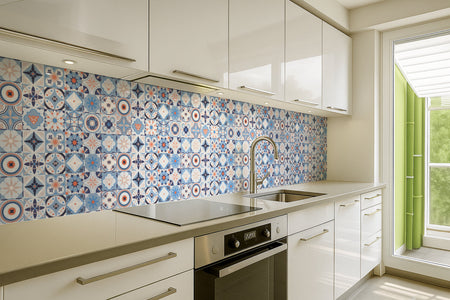 Küchenrückwand Patchwork