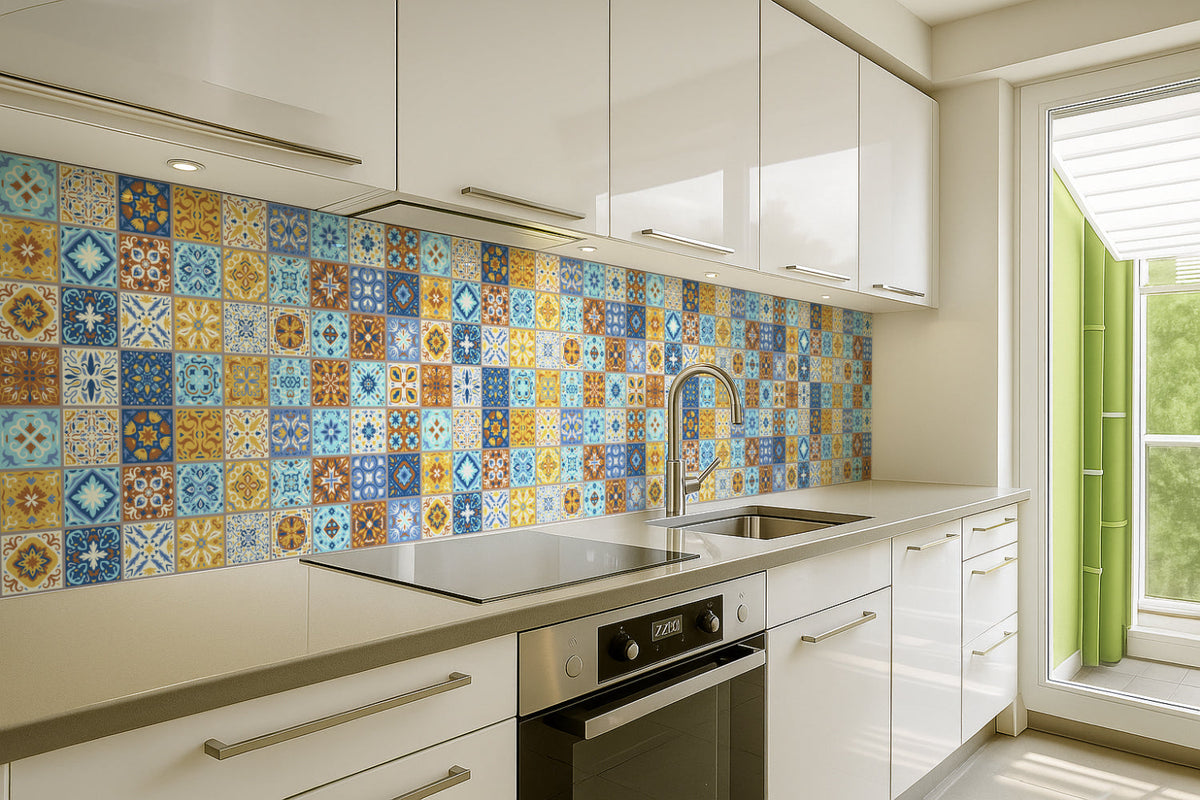 Küchenrückwand Patchwork