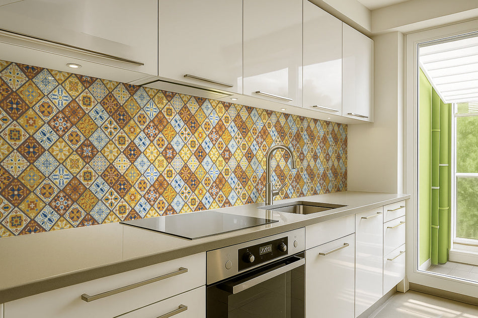 Küchenrückwand Patchwork