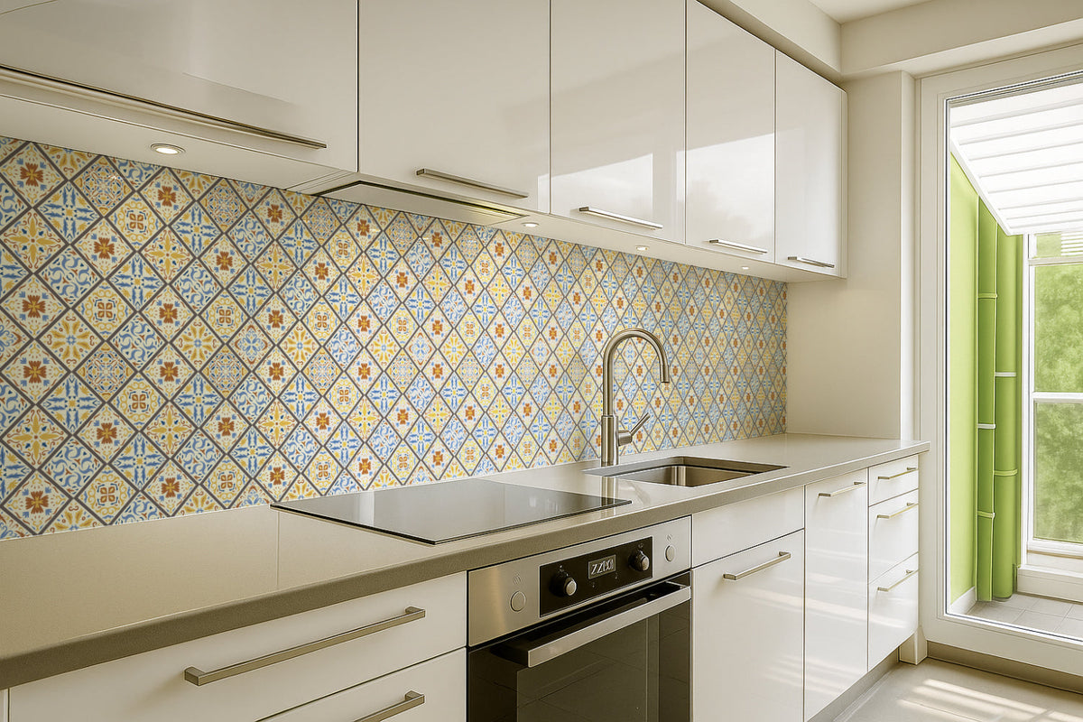 Küchenrückwand Patchwork