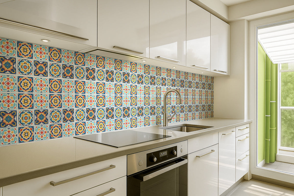 Küchenrückwand Patchwork