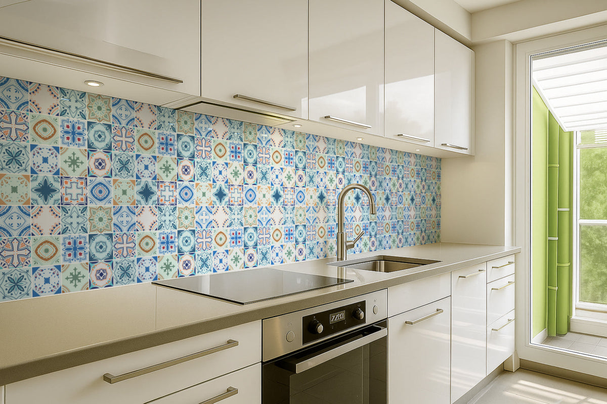 Küchenrückwand Patchwork