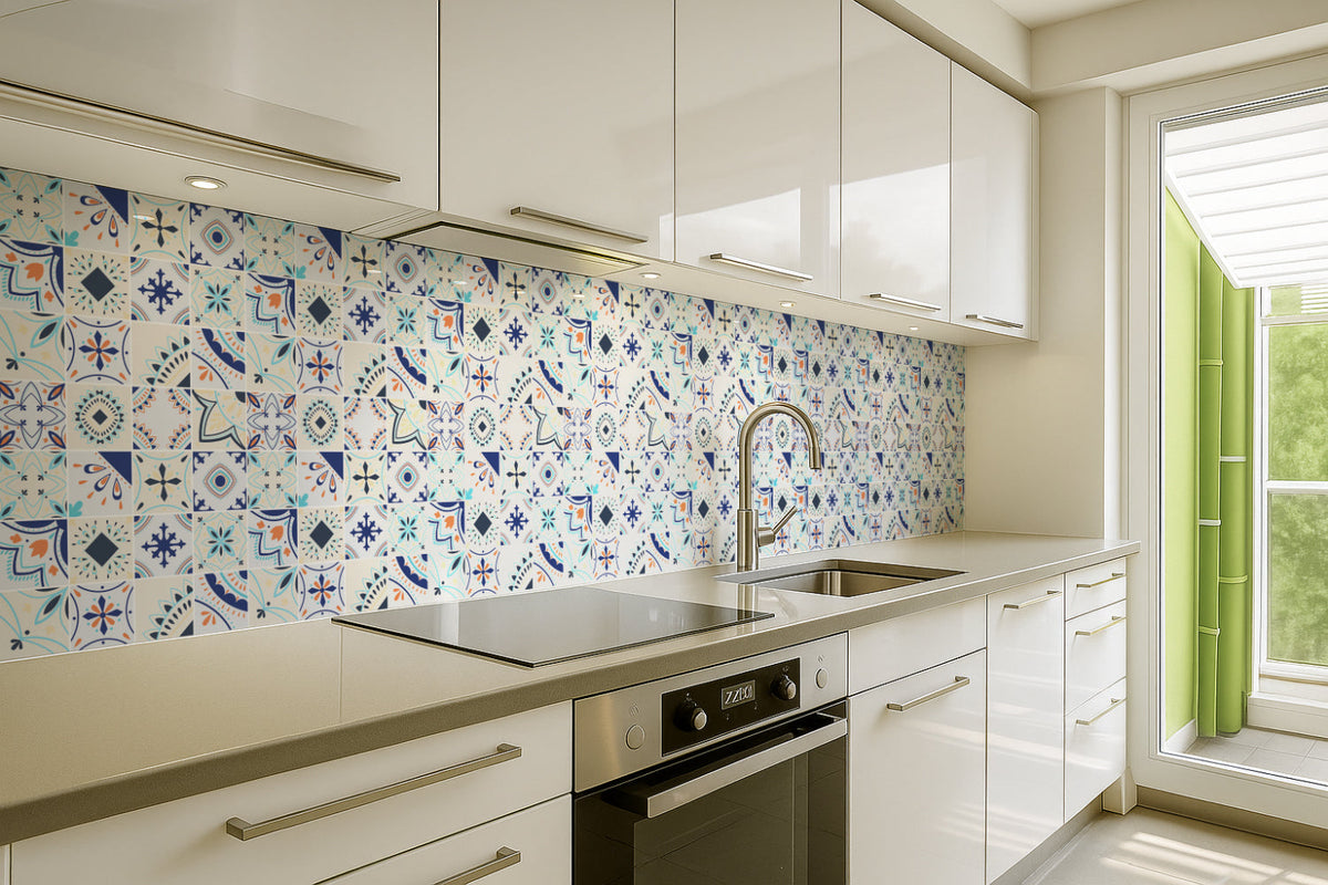 Küchenrückwand Patchwork