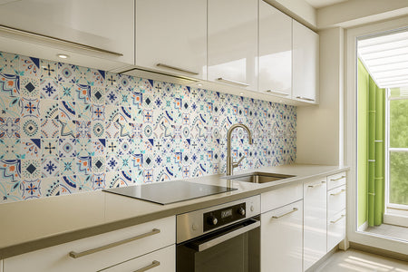 Küchenrückwand Patchwork