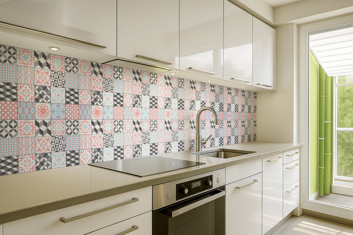 Küchenrückwand Patchwork