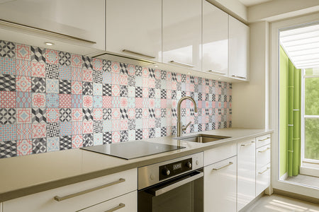 Küchenrückwand Patchwork