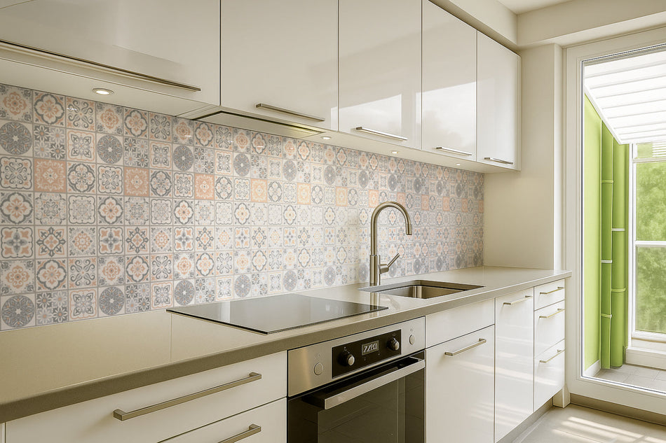 Küchenrückwand Patchwork