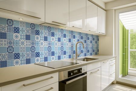 Küchenrückwand Patchwork