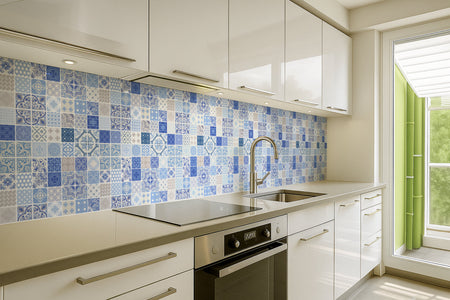 Küchenrückwand Patchwork