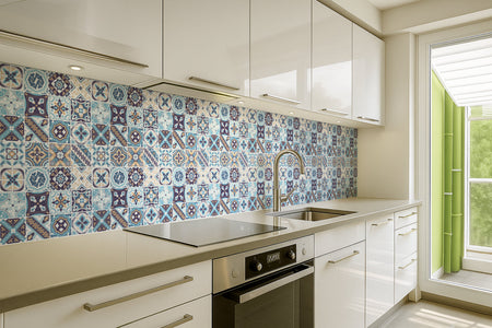 Küchenrückwand Patchwork