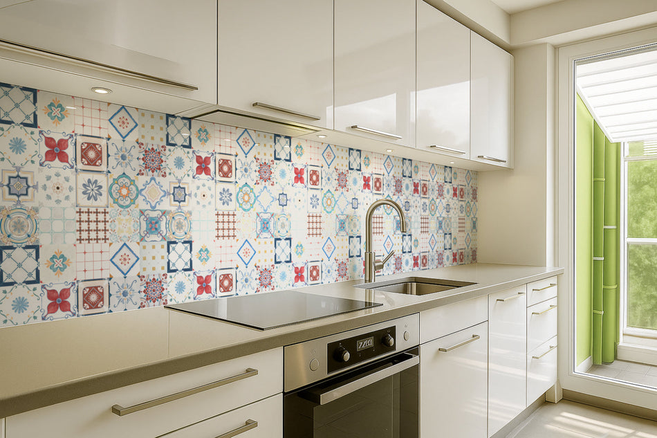 Küchenrückwand Patchwork