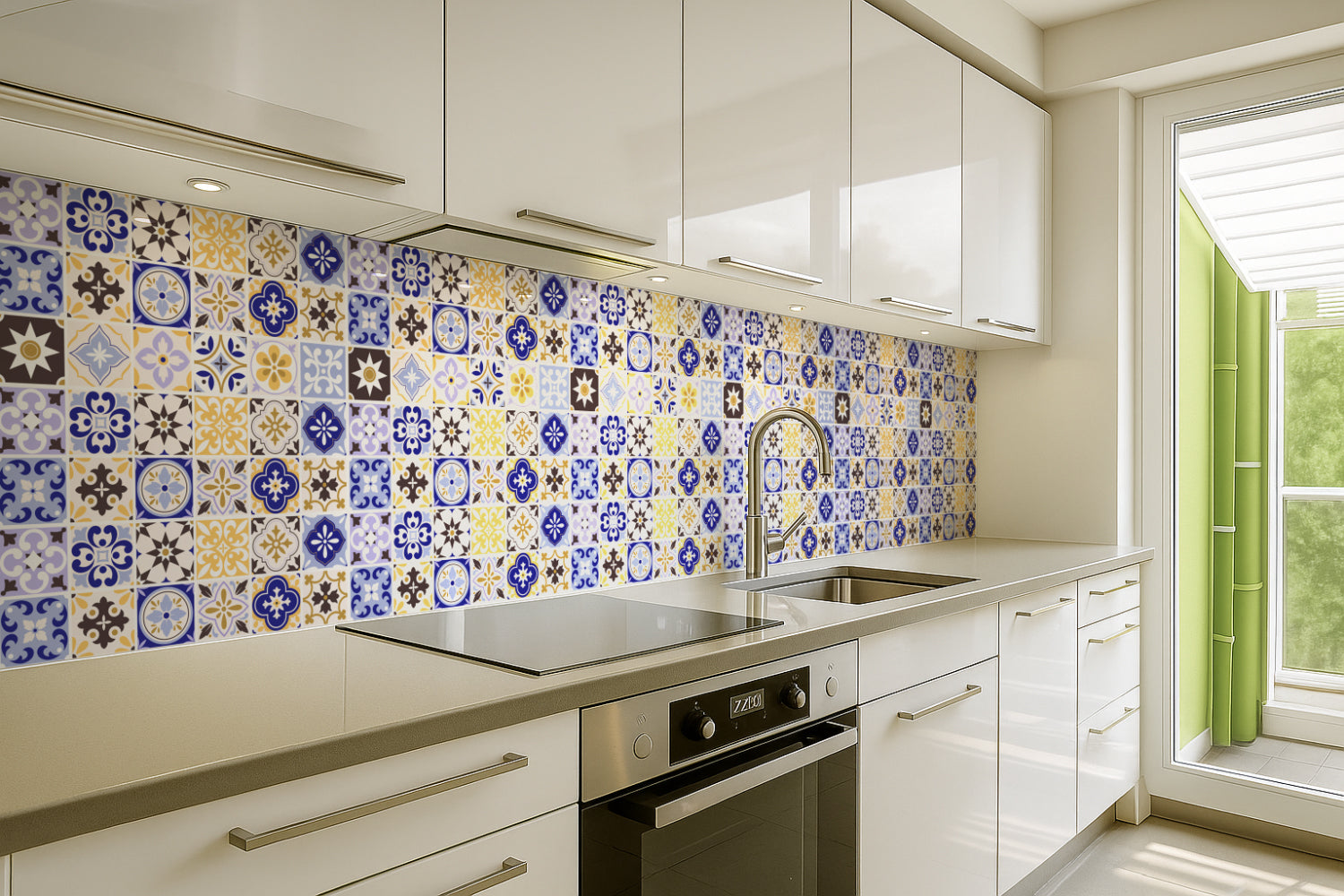 Küchenrückwand Patchwork