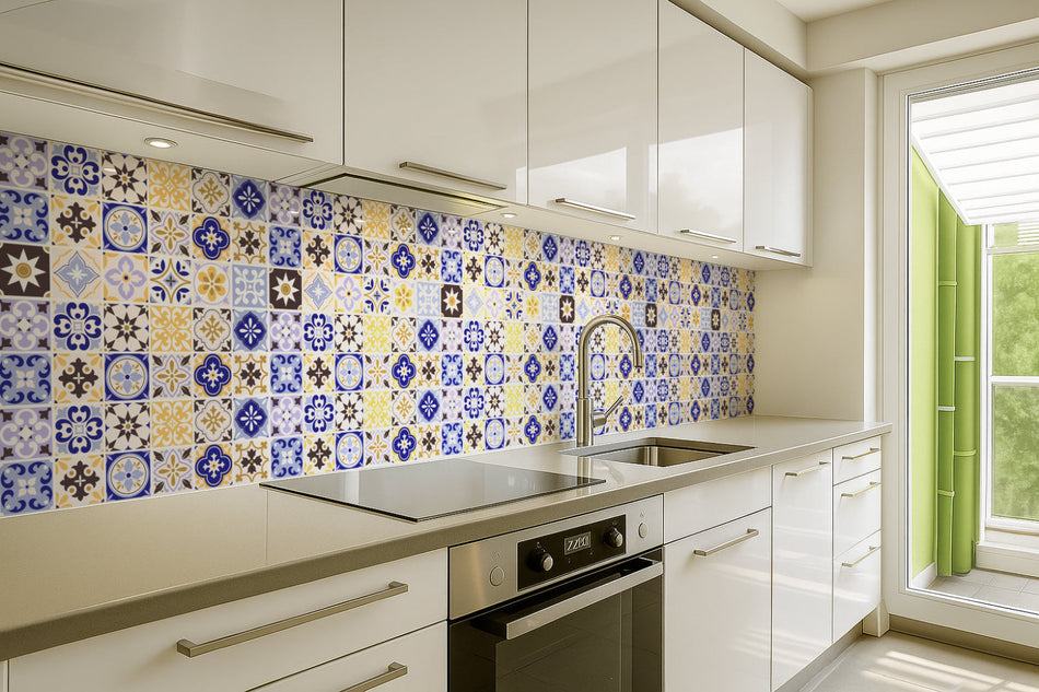 Küchenrückwand Patchwork