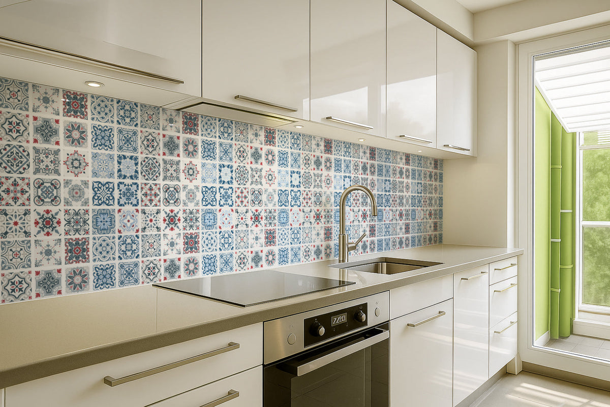 Küchenrückwand Patchwork