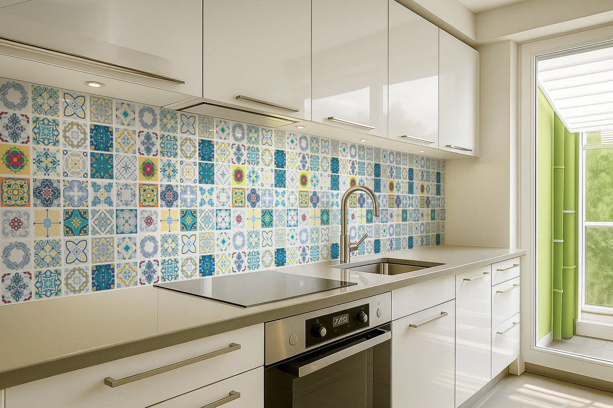 Küchenrückwand Patchwork