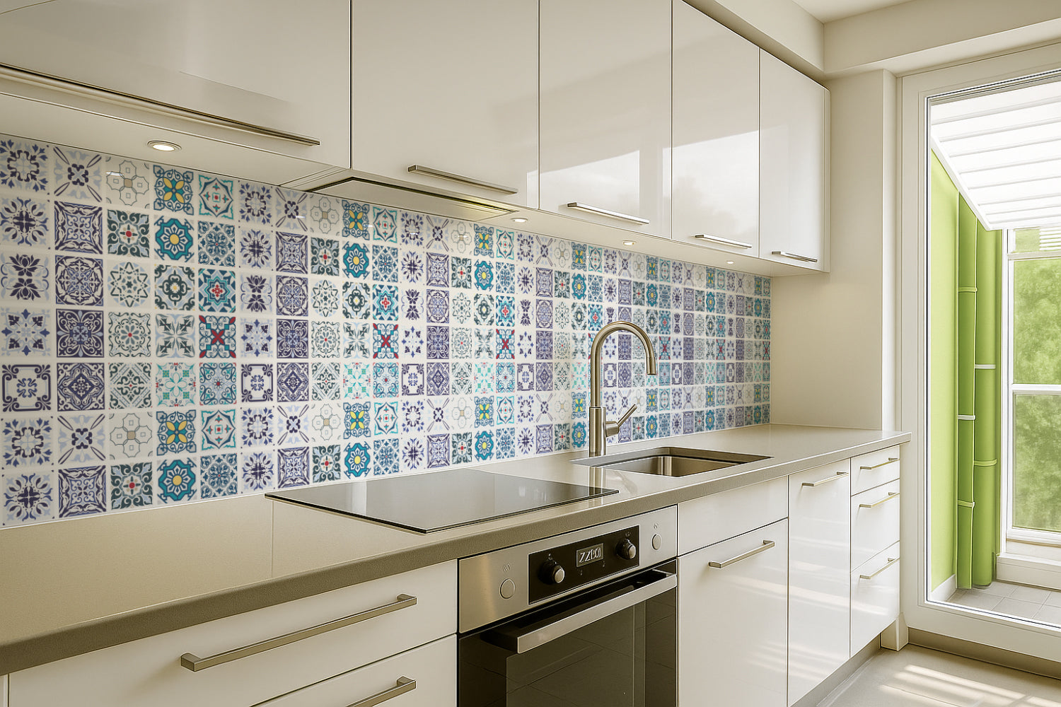 Küchenrückwand Patchwork