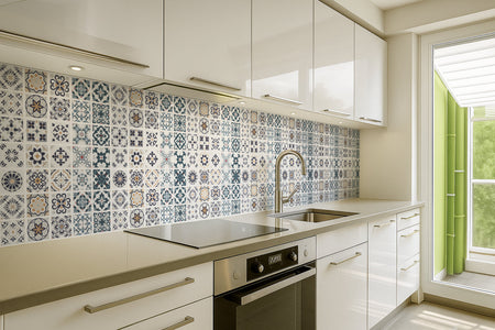 Küchenrückwand Patchwork