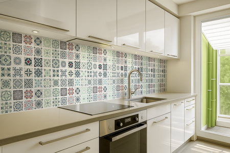 Küchenrückwand Patchwork