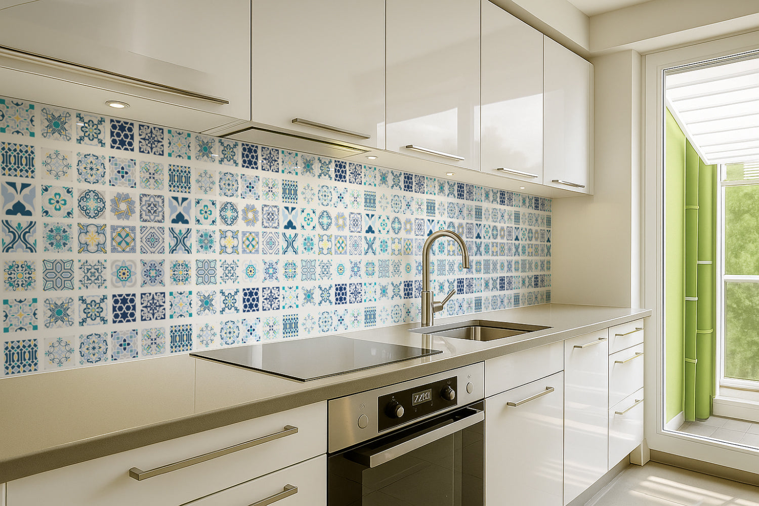 Küchenrückwand Patchwork