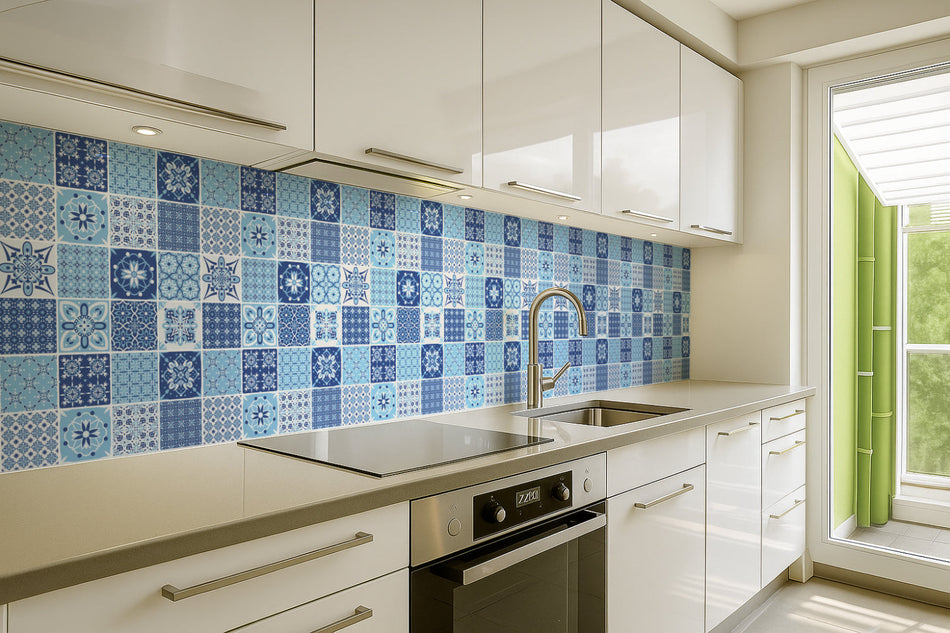 Küchenrückwand Patchwork